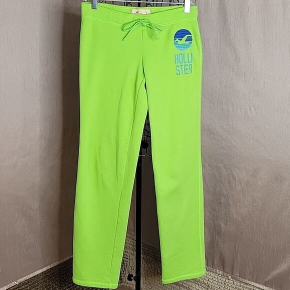 HOLLISTER CALIFORNIA Green‎ Sweatpants/Loungewear Small - Picture 1 of 7